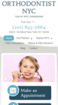 Mobile Screenshot of orthodontist-nyc.com